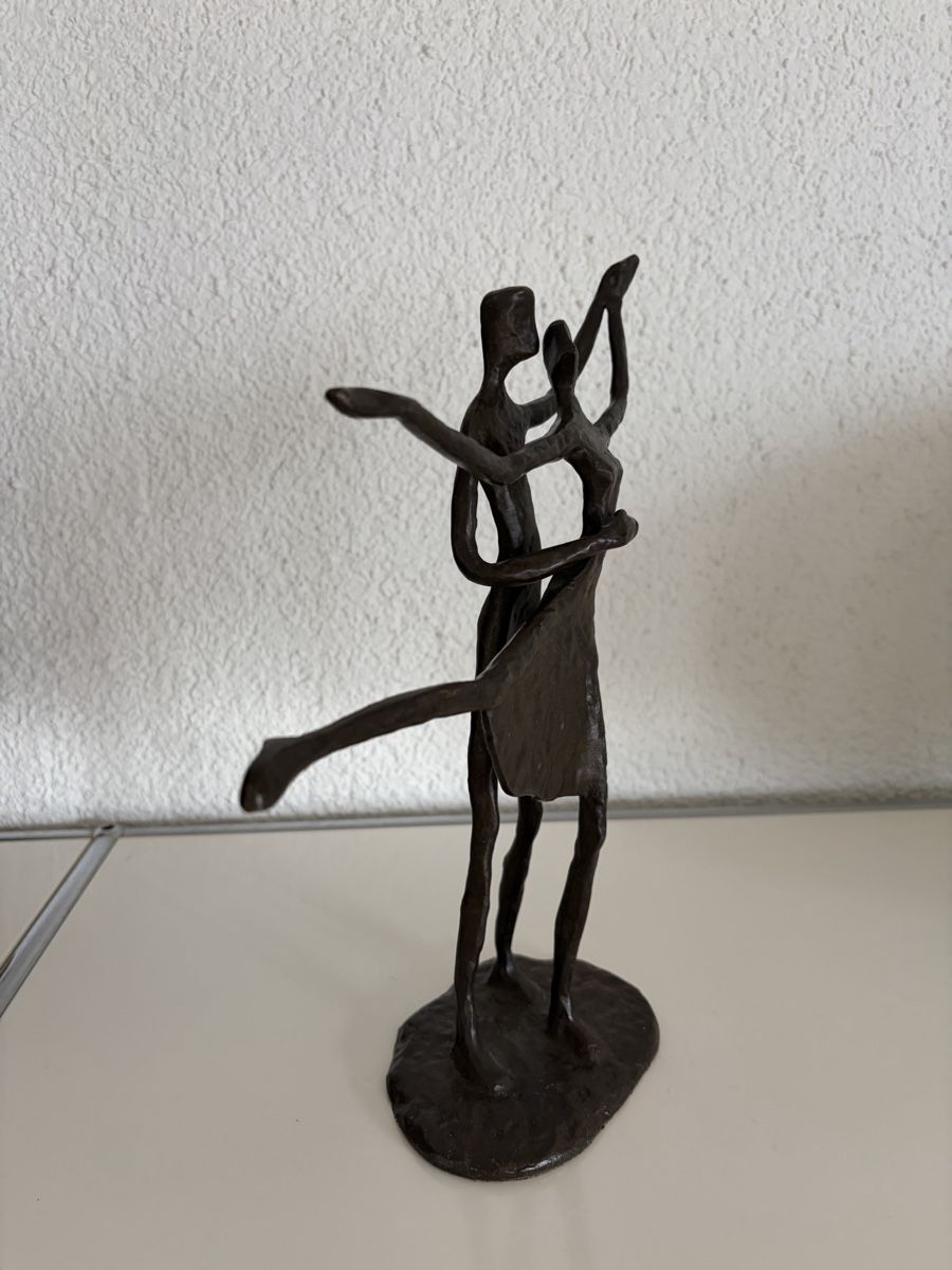 Skulpturen & Statuen: Bronze abstrakt, tanzendes Paar – Gebraucht aus Zürich von eileenchen1 3