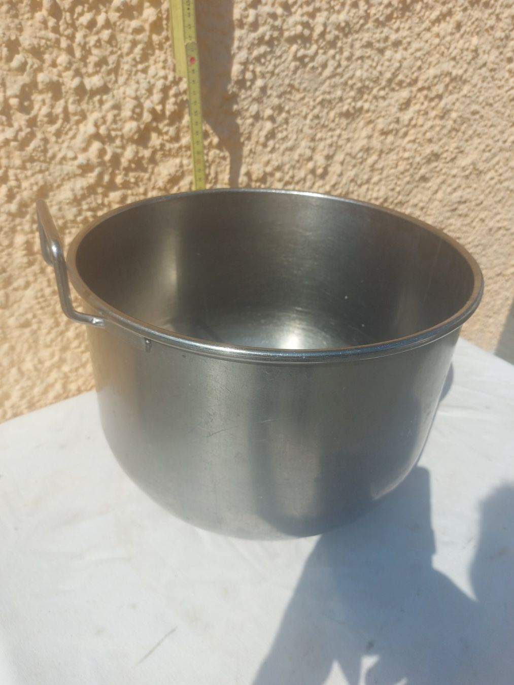 Ciotole: Grosse Chromstahlschüssel mit Griffen  35x28cm – Usato da Rheinau venduto da profitronic.shop 9