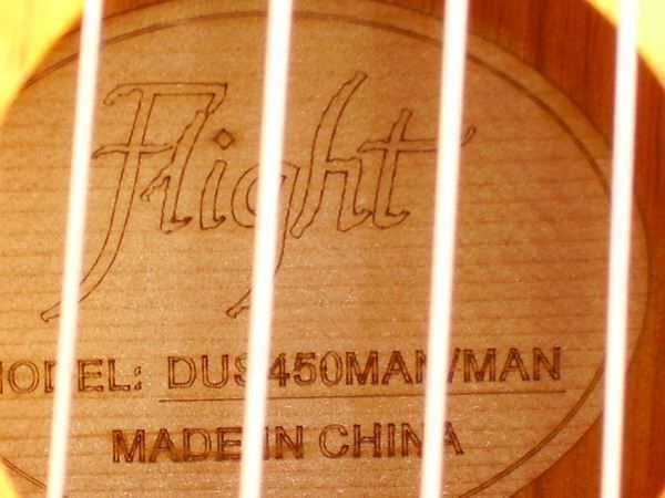 Strumenti musicali: Sopran-Ukulele FLIGHT  (Exotic) DUS-450 – Nuovo (secondo la descrizione) da Wöschnau venduto da Musikhaus-Luethy5012 5