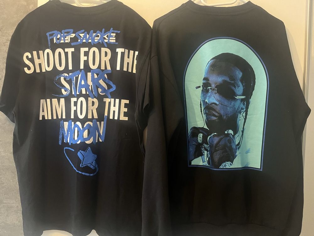 Bershka Pop Smoke Hoody und Shirt neuw🔥🔥🔥 Comprare su Ricardo