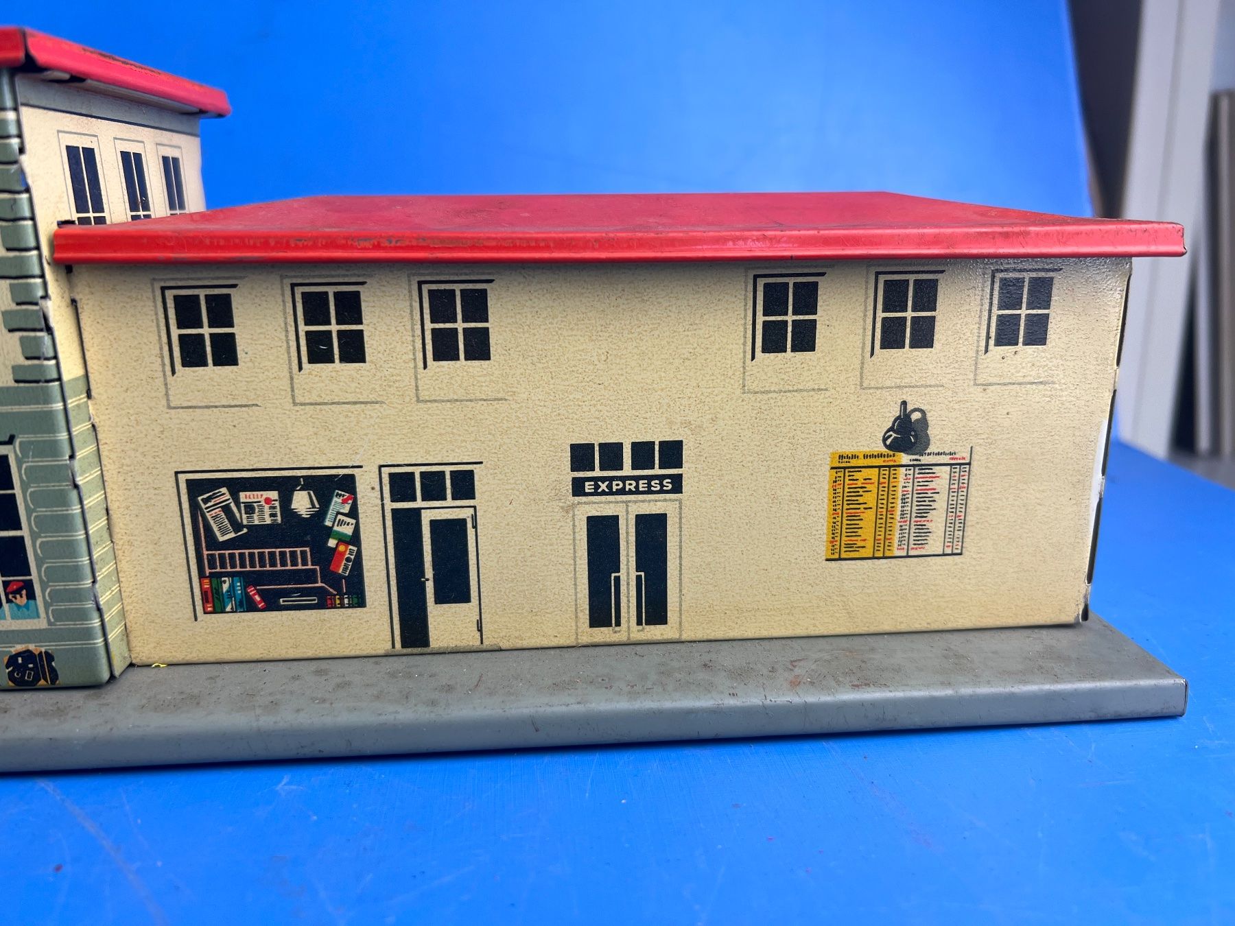 Modellini di ferrovie: Güterbahnhof Bodenblech 40 x 11 cm. Bub west.Germany – Usato da Unterengstringen venduto da Gustav03 3