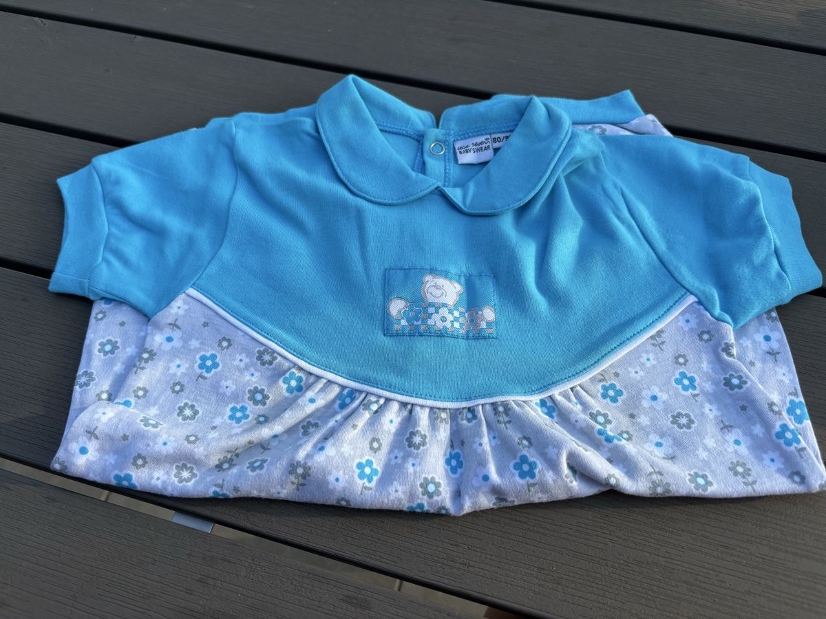 Pagliaccetti: Strampler Gr. 80 blau Neu – Nuovo (secondo la descrizione) da Kesswil venduto da Branca-01 8