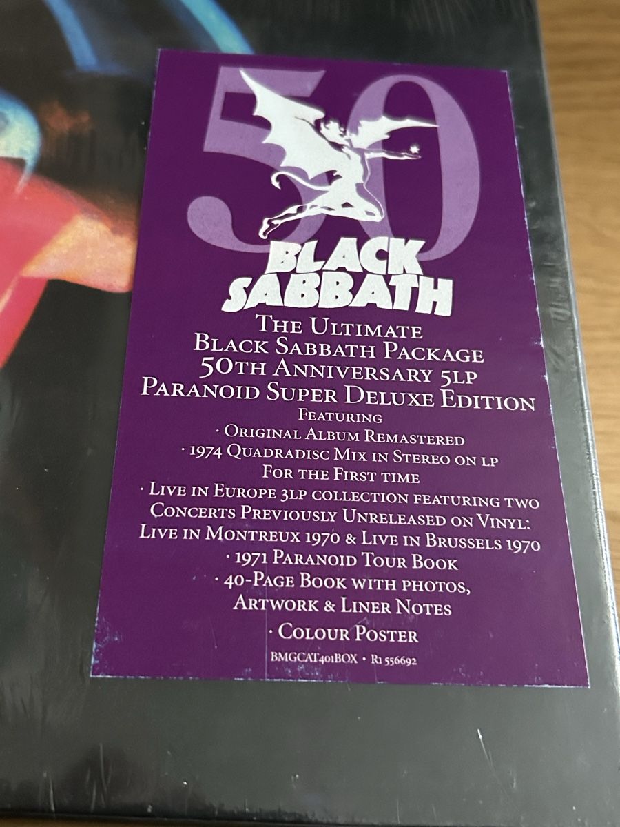 Dischi in vinile: Black Sabbath Box. Neu noch ungeöffnet – Nuovo e nell'imballaggio originale da Faulensee venduto da Mizuno06 1