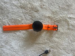Polar Smartwatch orange guter Zustand Ladekabel inkludiert