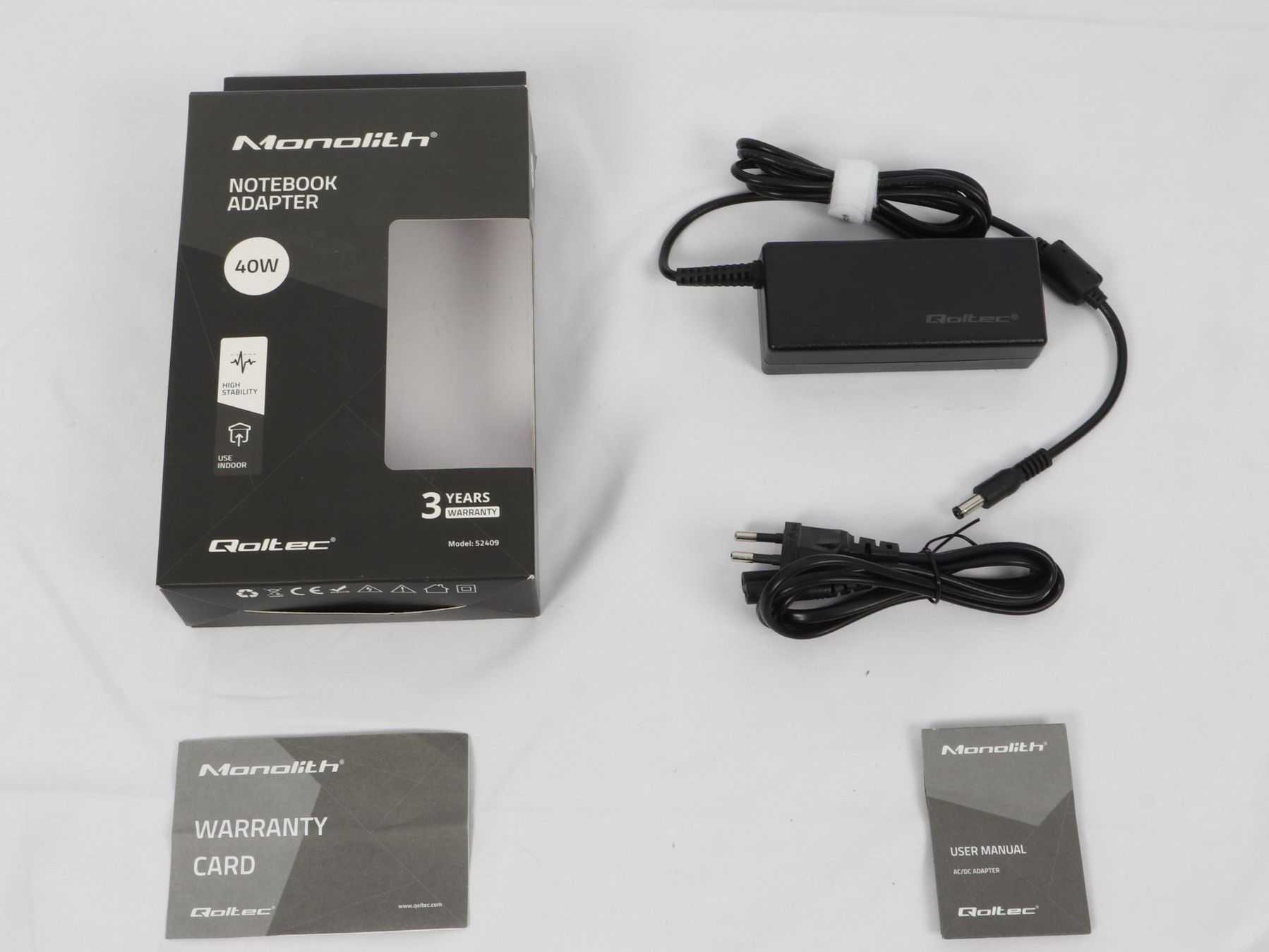 Unità & Adattatore: QOLTEC Monolith Notebook Adapter – Nuovo (secondo la descrizione) da Steinen venduto da Restwert_Steinen
