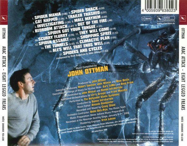 CDs: John Ottman – Arac Attack (OST, CD, Soundtrack) – D'occasion à Vevey par zecollector 1