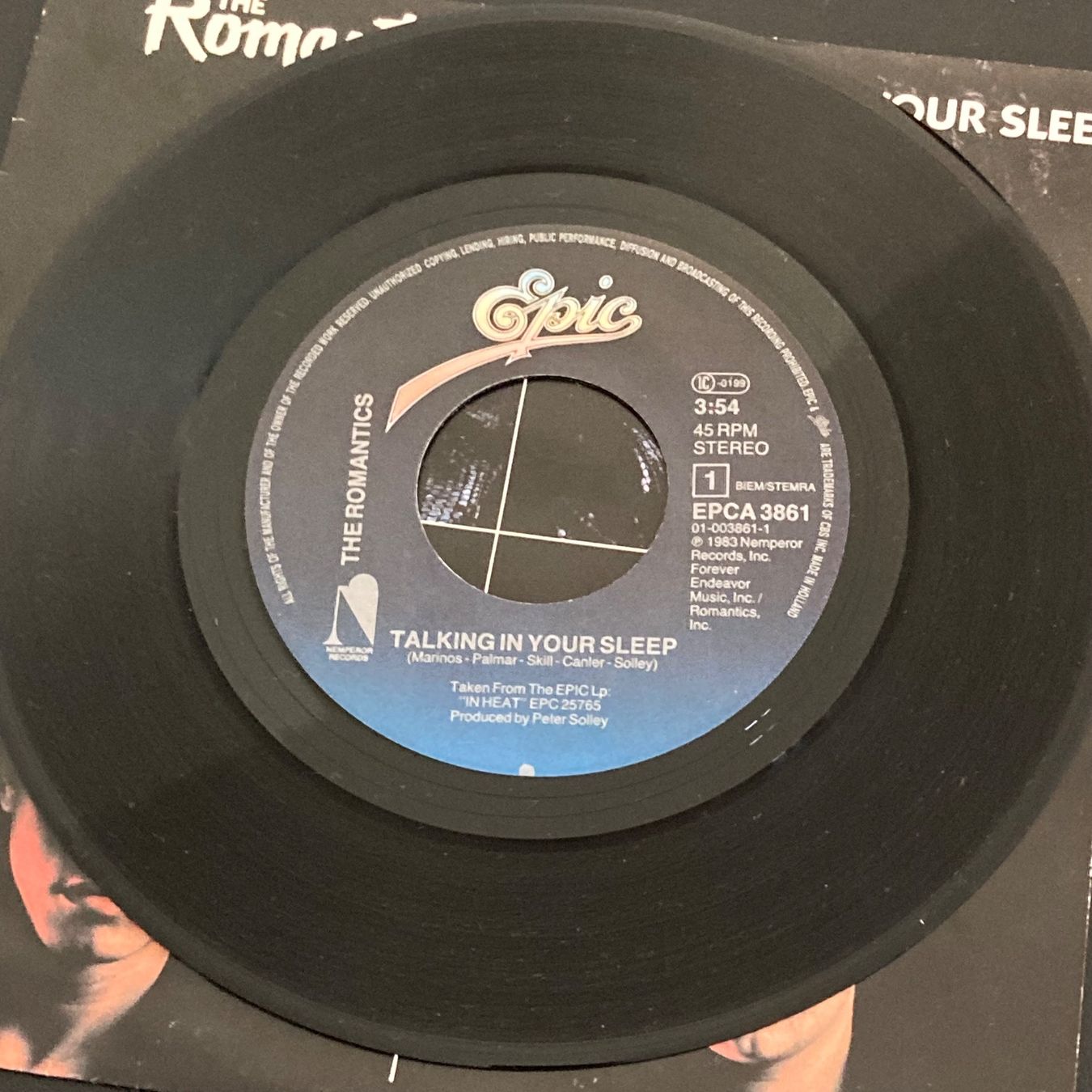 Schallplatten: The Romantics - Talking In Your Sleep, 7" – Gebraucht aus Bern von  2