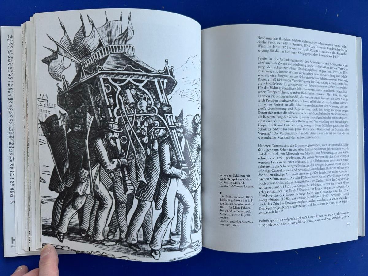 Bücher: Michel: Schützenbräuche in der Schweiz – Gebraucht aus Adliswil von buch_und_kunst 4