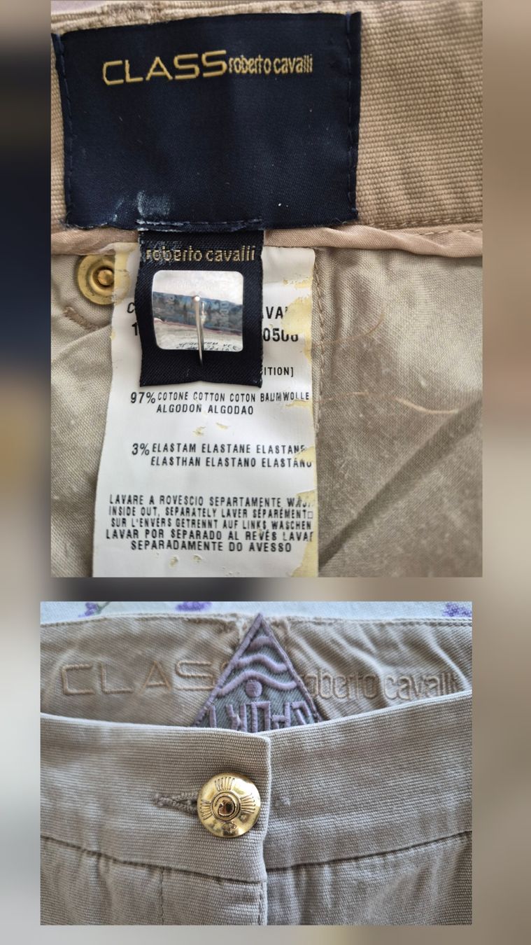 Roberto Cavalli Pantaloni: Cavalli Hosen + Elena Miro Bluse – Usato da Zürich venduto da MarziaP 1