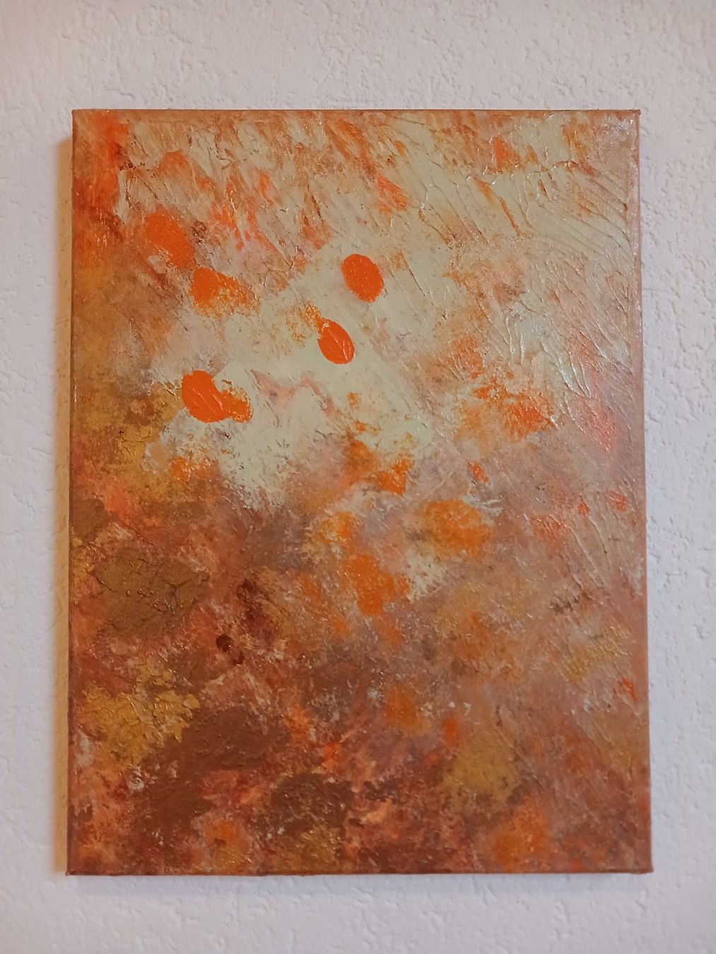 Gemälde: Painting: "Good Vibes" (canvas frame, 30 x 40 cm) – Neu und originalverpackt aus Turbenthal von viw_48fr