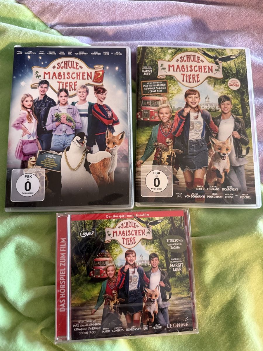 Tutti i DVDs: Set Schule der magischen Tiere DVD und CD – Usato da Birsfelden venduto da Soulseeker