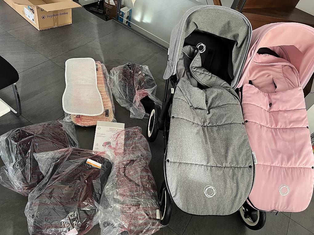 Carrozzine: Poussette double bugaboo avec plein d'accessoires  – Usato da Vuarrens venduto da italorico 4