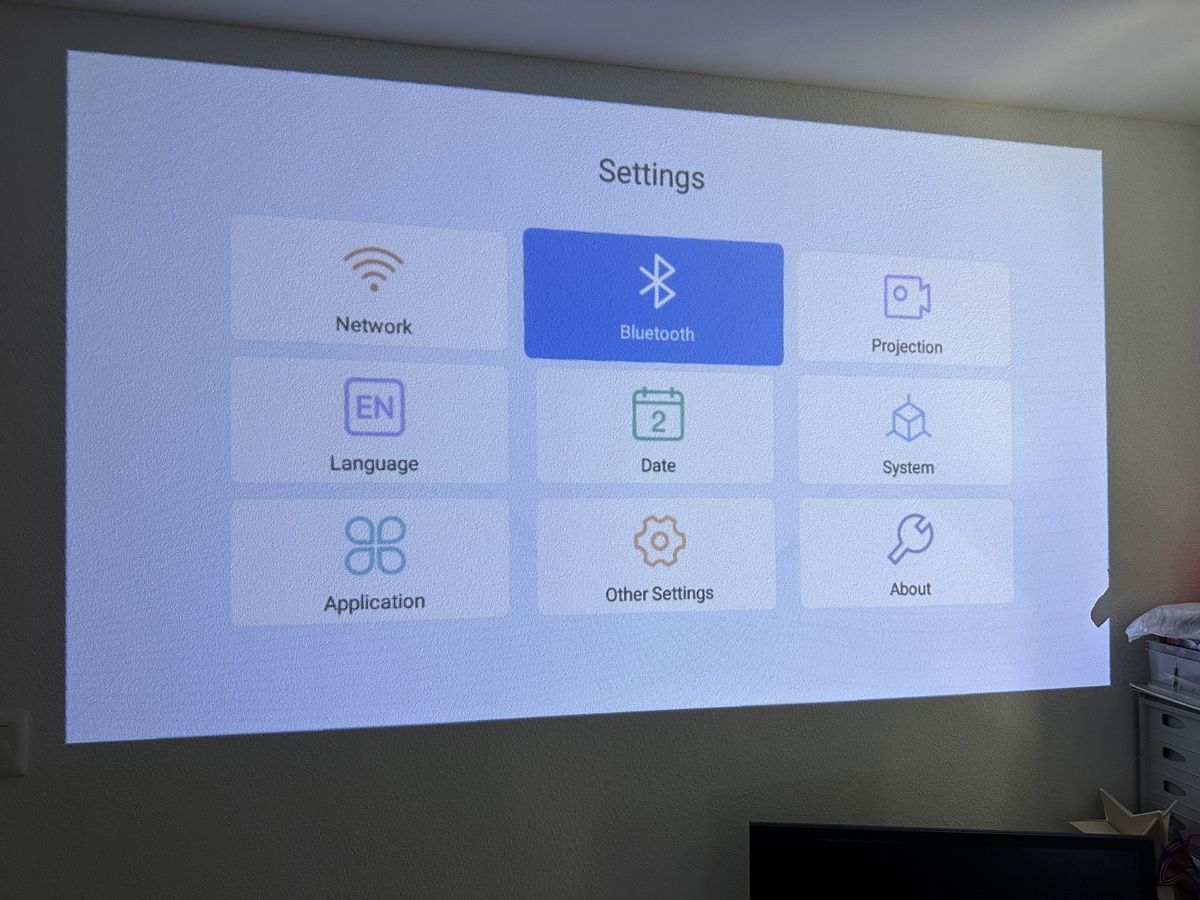 Proiettori: Portable Smart Projector with Android OS s & screen – Usato da Gattikon venduto da Sarahs_Schatzkammer 4