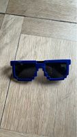 Pixelated Blaue Sonnenbrille