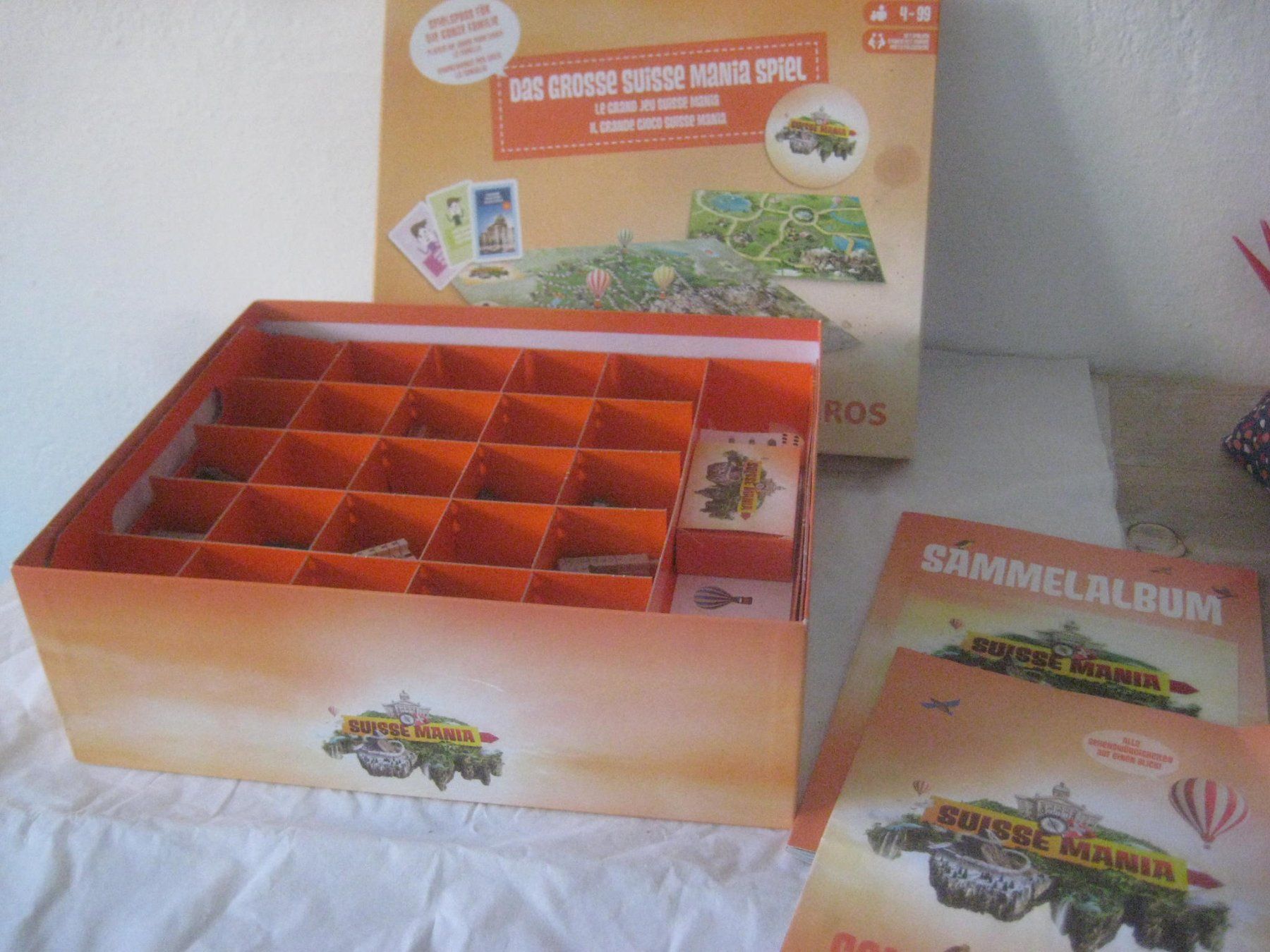 Migros Spiele: DAS  GROSSE  SUISSE MANIA SPIEL – Neu (gemäss Beschreibung) aus Uster von flocke1 3