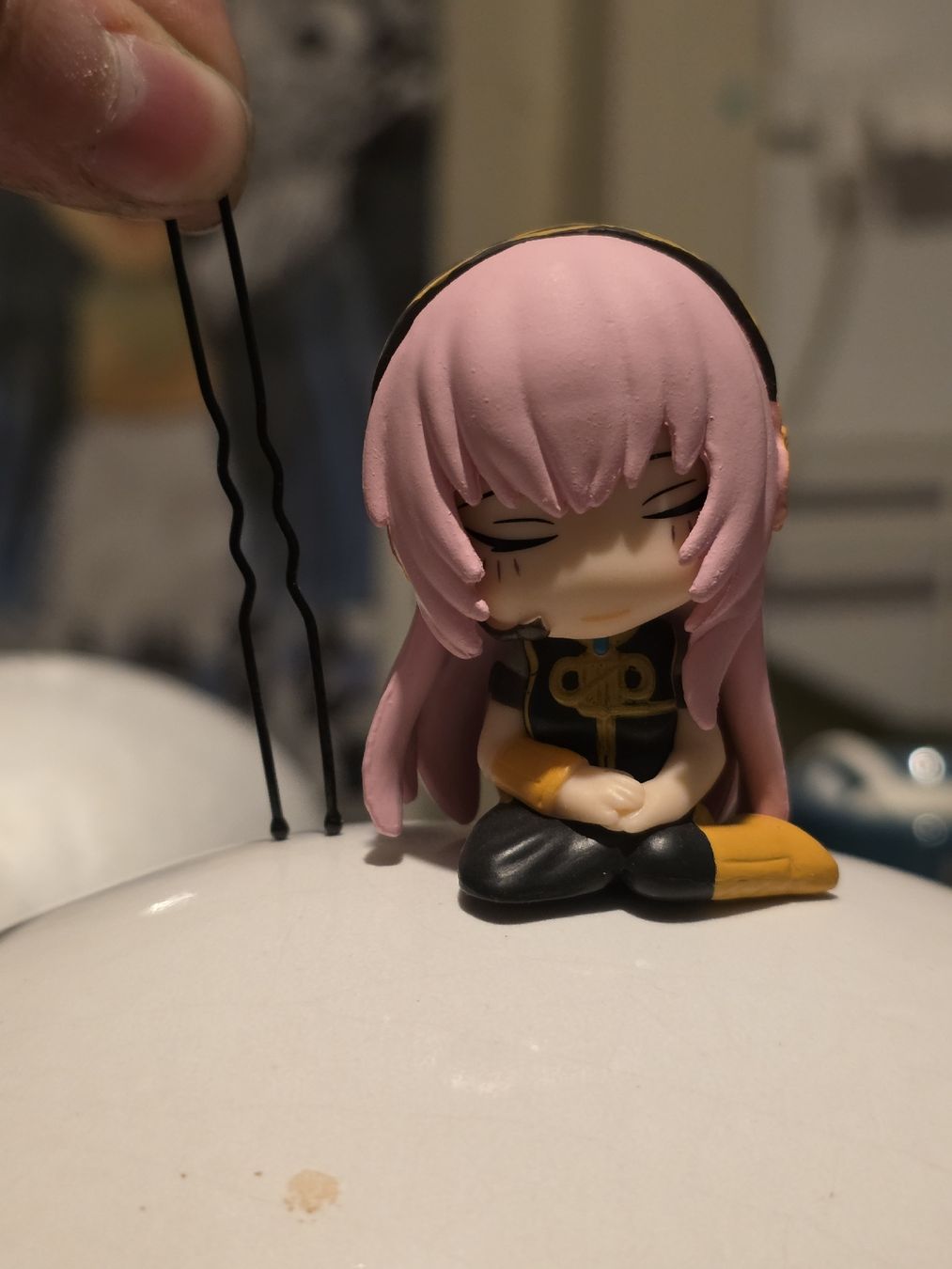Statuette: Megurine Luka - Vocaloid Mini Figure – Nuovo (secondo la descrizione) da Soyhières venduto da Spectre_Cosplays 1
