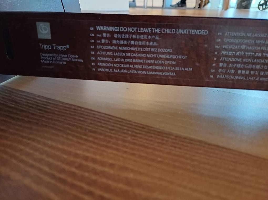 Seggioloni: Tripp Trapp Stokke Hochstuhl braun – Usato da Fehraltorf venduto da Sato01