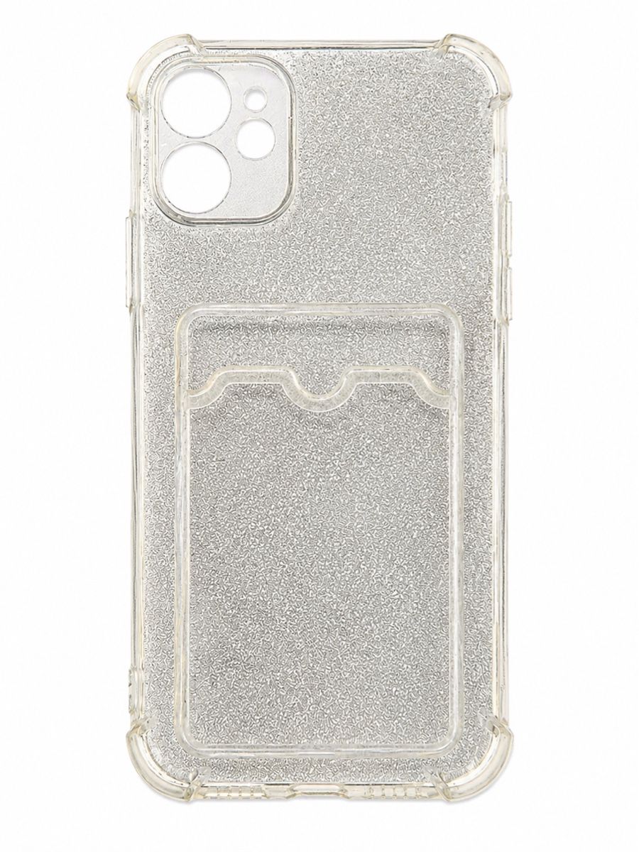 Apple Covers & Schutzfolien: iPhone 11 Hülle mit Kartenfach & Glitzer Effekt Transparent – Gebraucht aus Aarberg von LovelyThings_