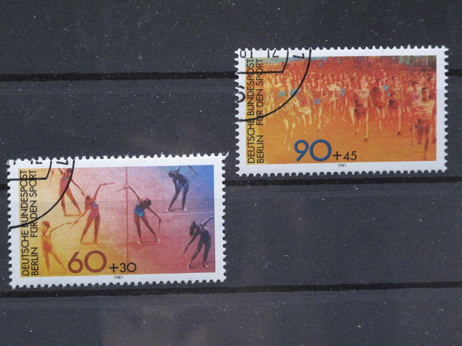 Tutti i francobolli: Berlin 1981 Sporthilfe gest. – Usato da Wil SG venduto da fva01