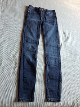 Pantalon jeans bleu taille 27 - S, marque FB Sister 