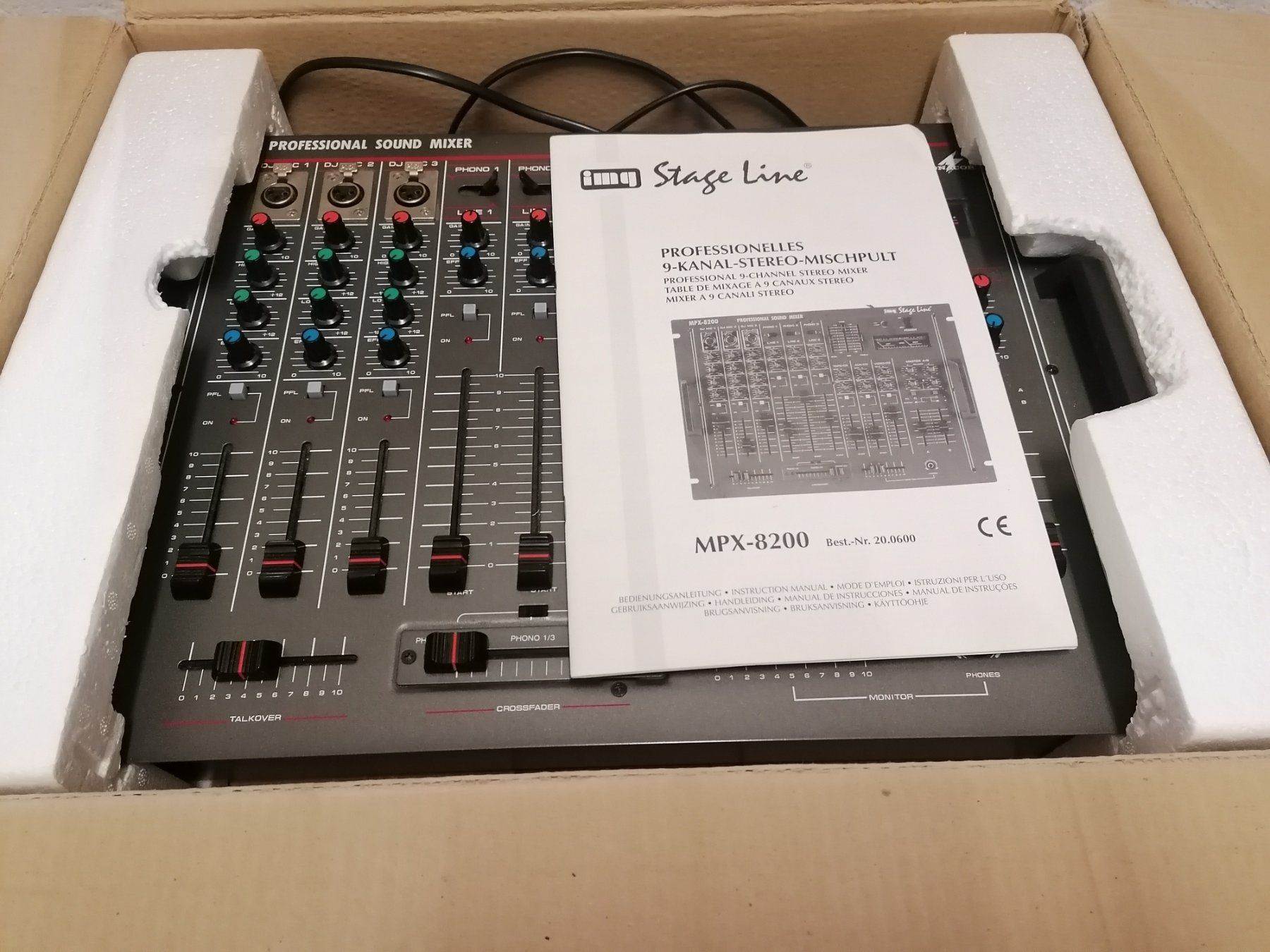 Monacor Console di mixaggio: Monacor Mischpult – Usato da Biel/Bienne venduto da kolomea 1
