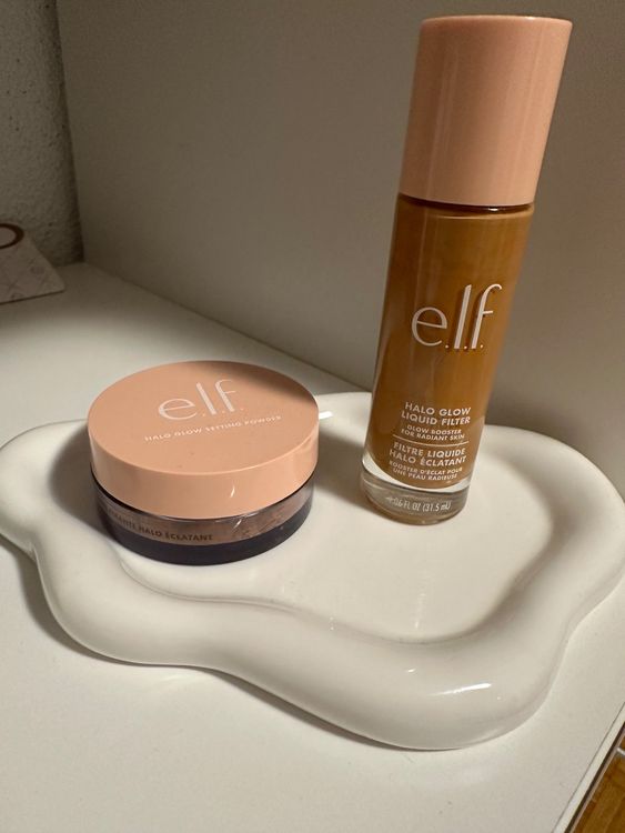e.l.f. Halo Glow Setting Powder, Foundation, Primer-up (Neu (gemäss ...