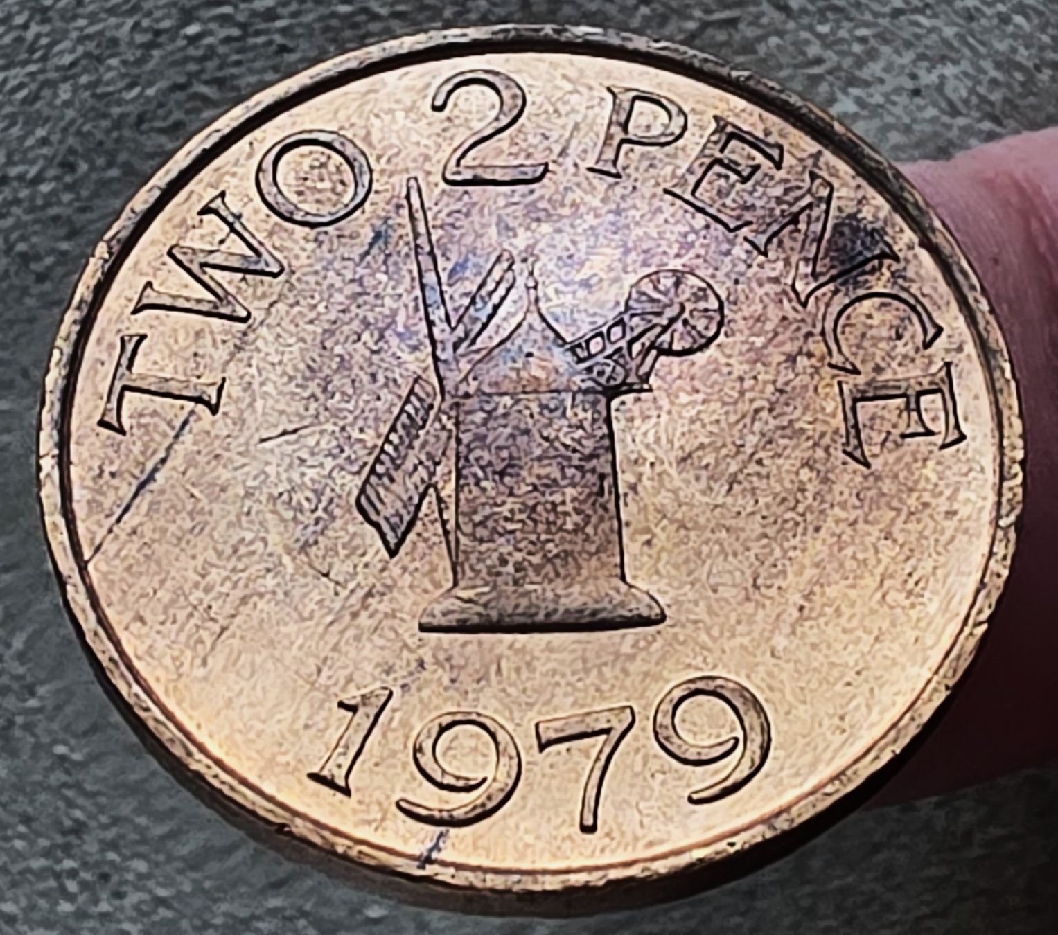 Tutti le monete: GUERNSEY 2 PENCE 1979 – Usato da winterthur venduto da CoinPassion