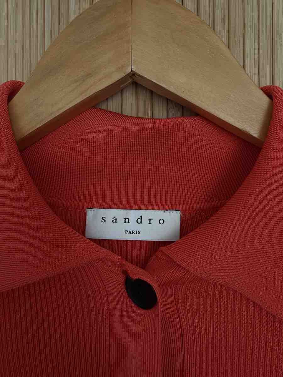 Sandro Tops: Sandro Paris Ribbed Button-Up Top, Size S, Like New – Neu (gemäss Beschreibung) aus Zürich von gondeli2012 1