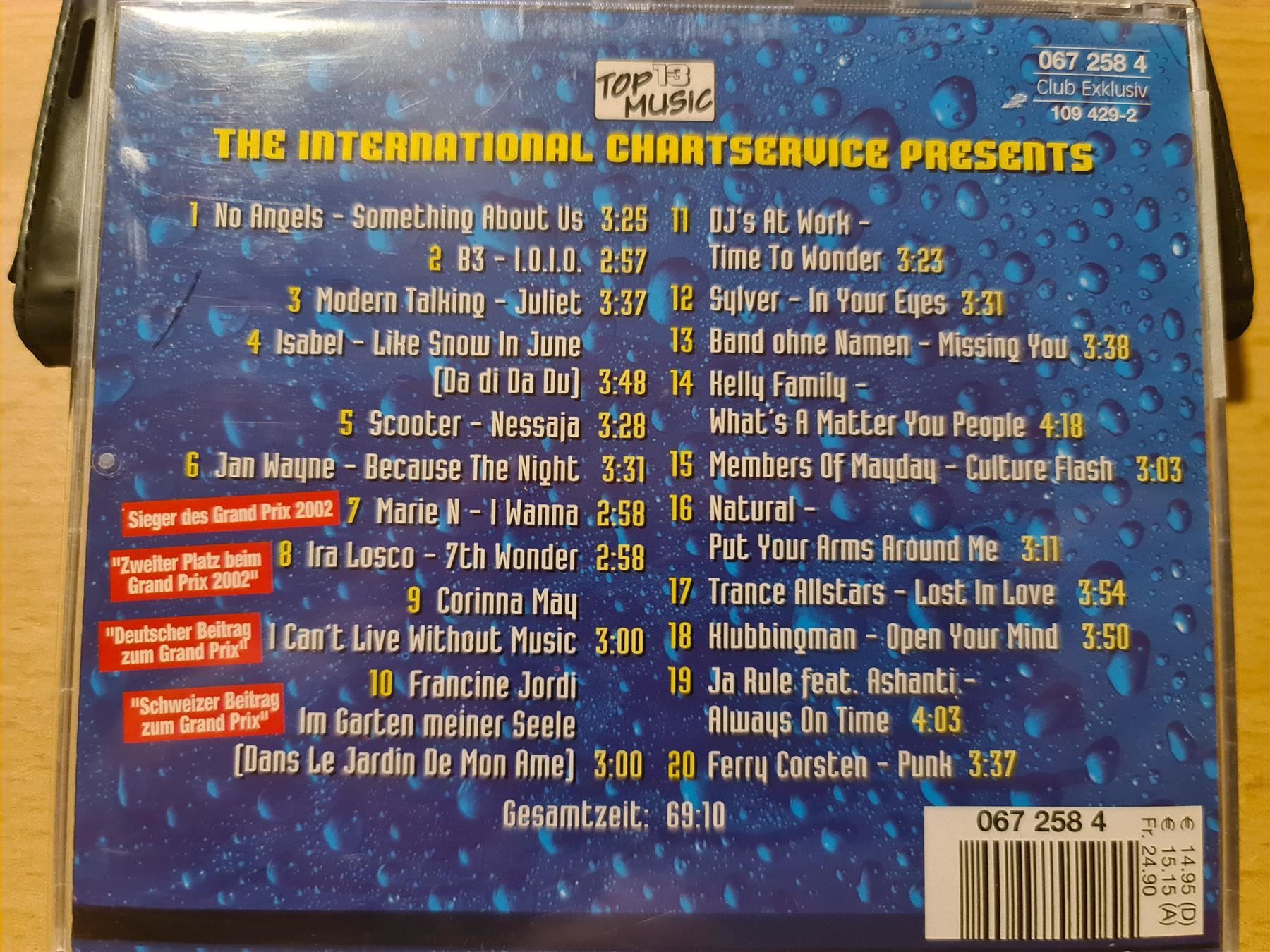 CDs: Chart Box 4 2002 – Gebraucht aus Dintikon von Vexi 1