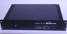 Böhm Stereo PA 150 – Audio Power Amplifier