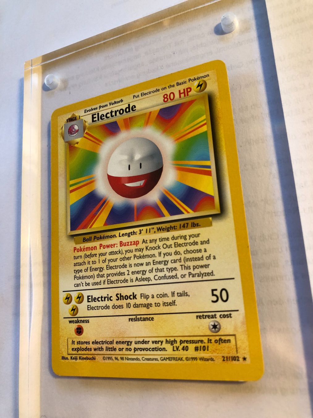 Carte collezionabili: Electrode (rare) Base set - PL - ab 1.- – Usato da Giubiasco venduto da dan_pr8b 2