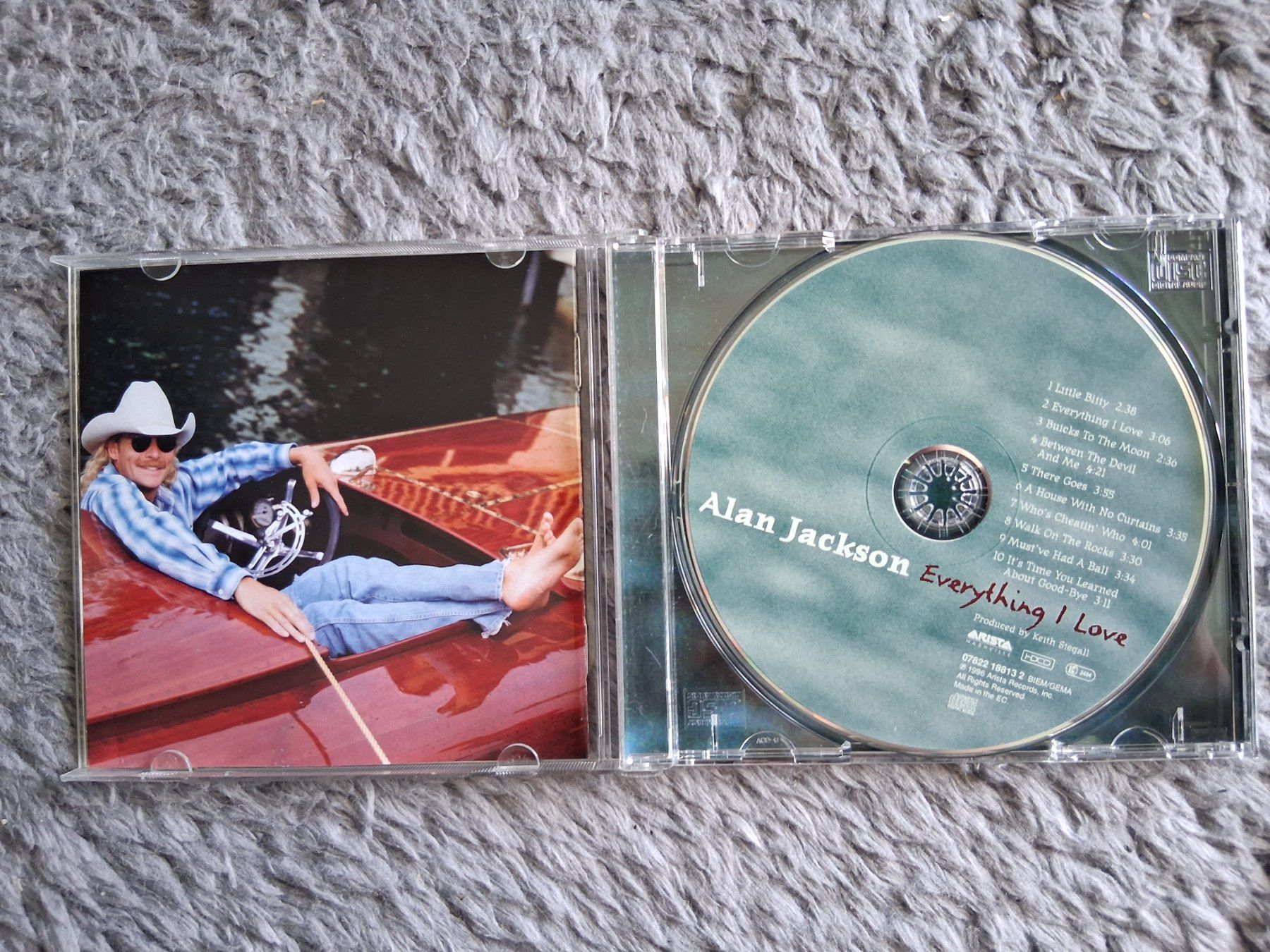 CD: ALAN JACKSON     EVERYTHING I LOVE     CD – Usato da Wetzikon ZH venduto da Ramones01 2