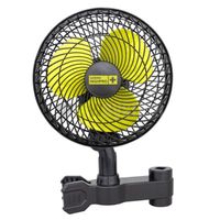 Garden Highpro Clip Ventilator schwarz gelb gebraucht