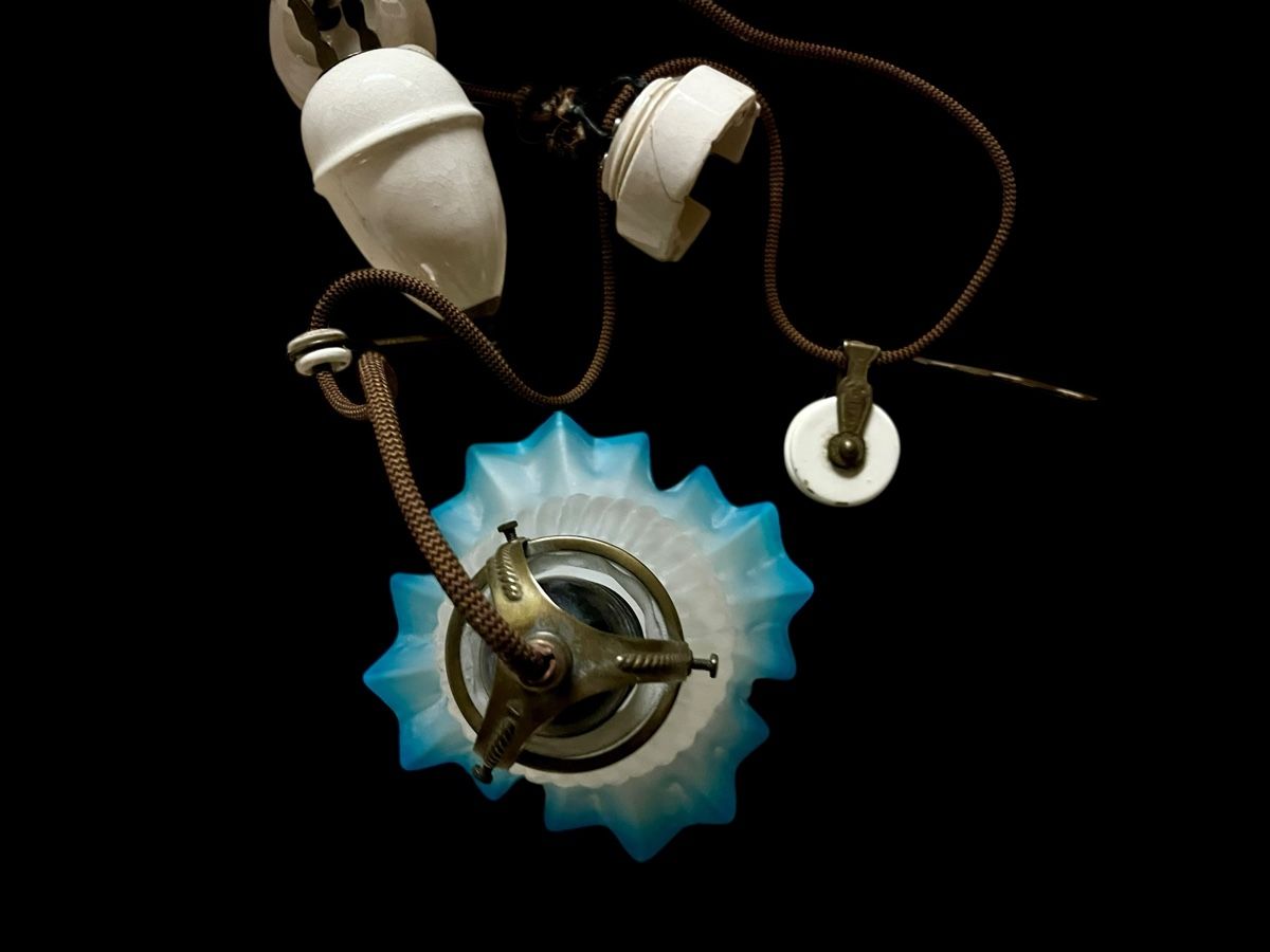 Lampadari & plafoniere: 18cm lange antike Hängelampe – Usato da Ottikon venduto da san_w99n 3