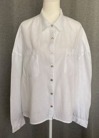 Rachel Zoe Leinenbluse Grösse XL