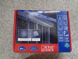 LED Lichterkette Eisregen 3m (Batteriebetrieb)