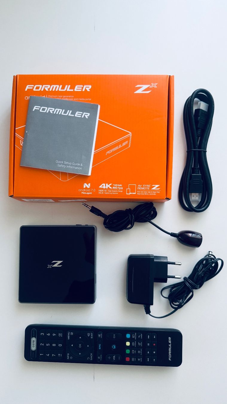 Formuler Ricevitori: Formuler ZX Android IPTV Receiver – Usato da Basel venduto da MY.AIRPODS.SHOP