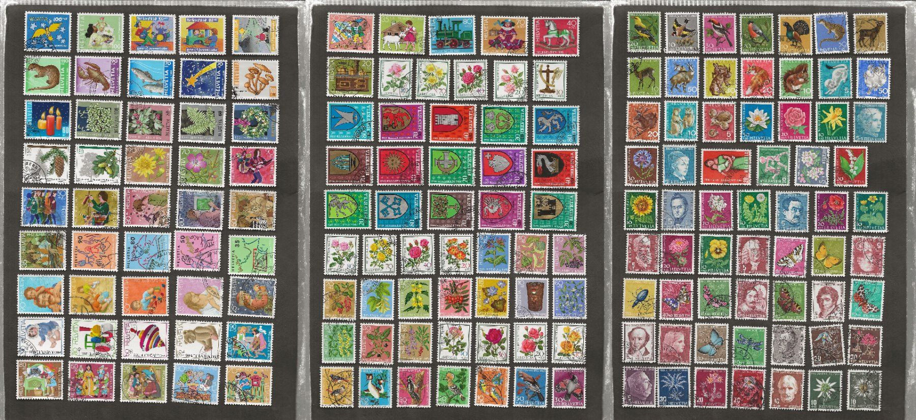Tutti i francobolli: Schweiz 161  versch. Pro Juventute Marken gestempelt – Usato da Au ZH venduto da xelagreb01