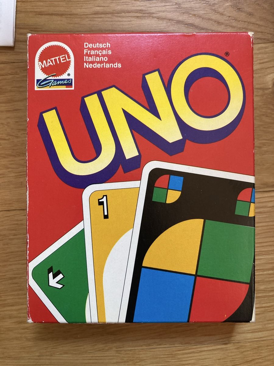 Mattel Giochi: UNO Kartenspiel Original – Nuovo e nell'imballaggio originale da Burgdorf venduto da Jointler 1