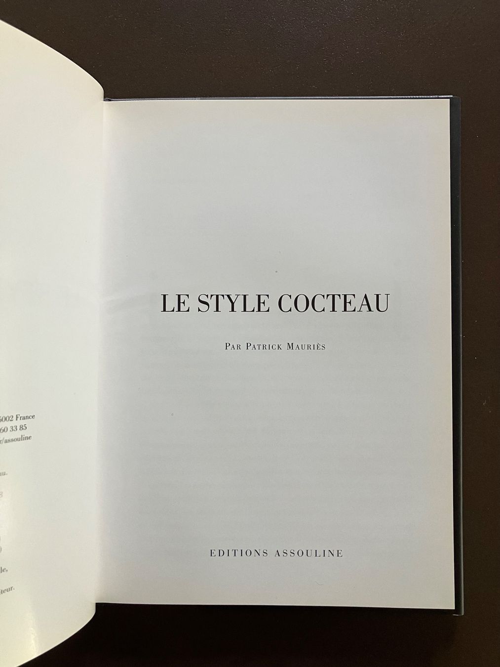 Livres: Art: Le Style Cocteau - Assouline – D'occasion à Menziken par timbuktu1001 2