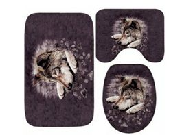 Wolf Badematten Set 3-teilig, Neuwertig & flauschig!