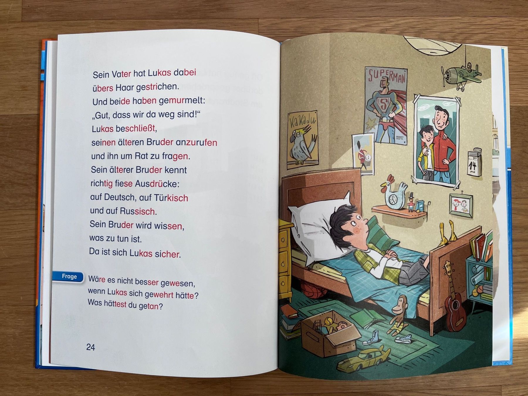 Libri: Leserabe, 2.Lesestufe, Alle gegen Lukas – Usato da Langendorf venduto da Wubri 1