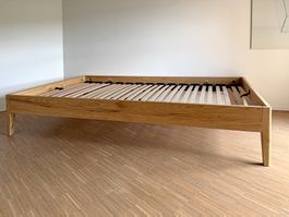 Bett Fonna 120 mit Einlegerahmen Luna-Naturaflex