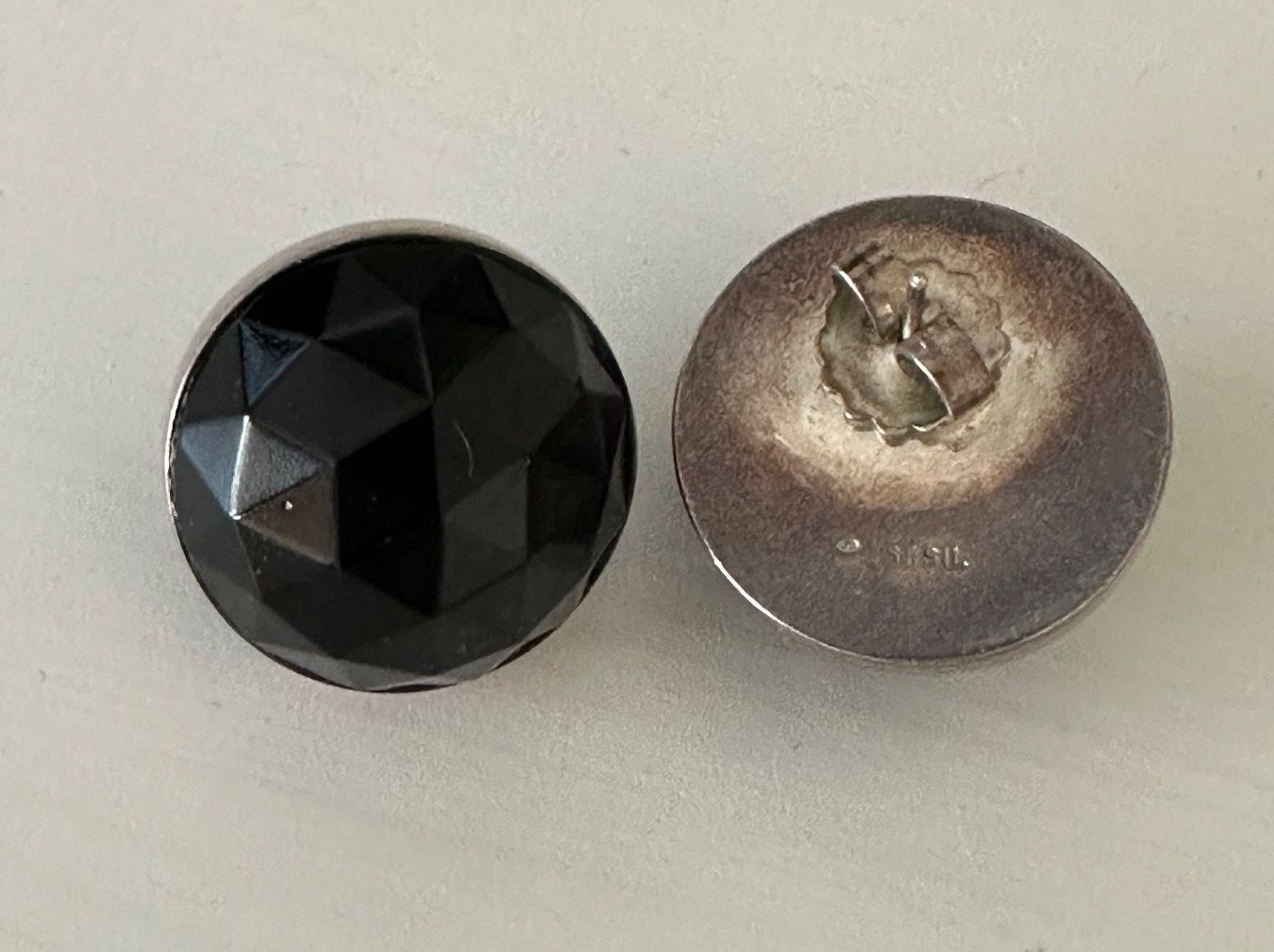 Ohrringe & -stecker: Vintage-Ohrringe, Silber, hoch geformte Cabochons – Gebraucht aus Affoltern am Albis von Sveta75 5