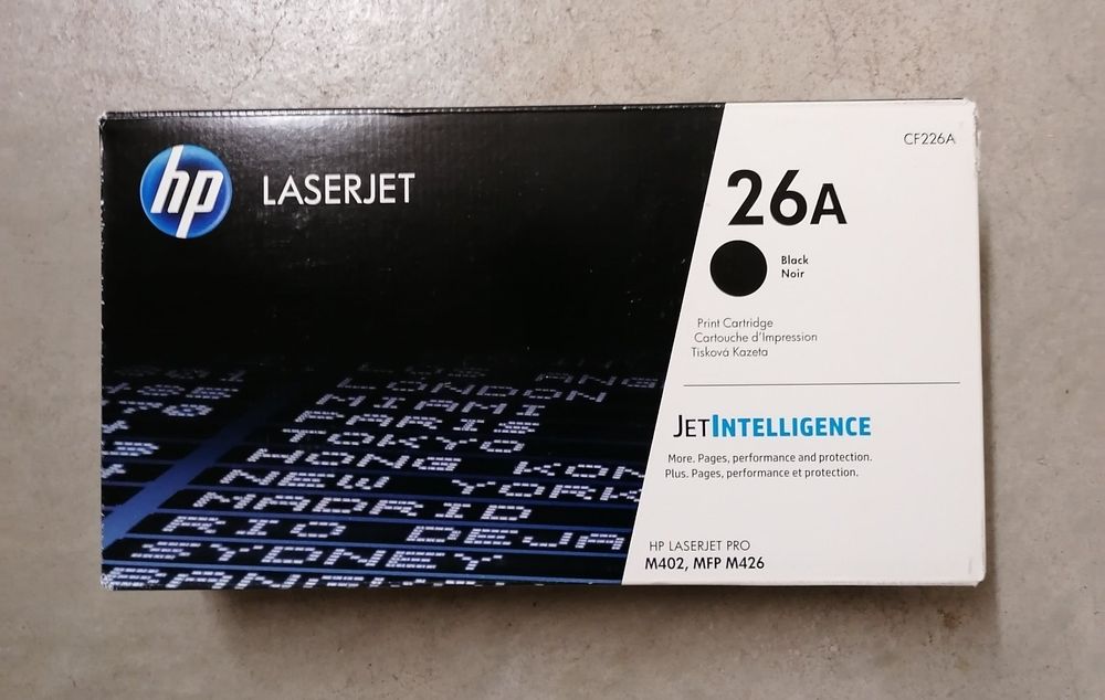 Compatible Black Toner Cartridge For Use In HP LaserJet Pro M402dn 26A - Foto 4