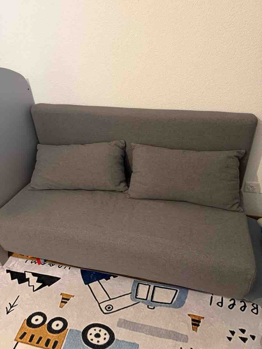 Sofas: Bettsofa grau klappbar – Neu (gemäss Beschreibung) aus Volketswil von raphael913