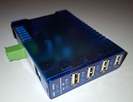 W&T USB 2.0 Hub 33601 für industrielle Anwendungen 4 Port