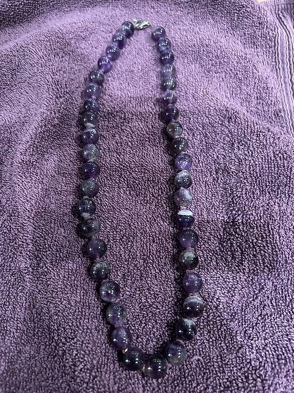 Catenine: Amethyst-Halskette  – Usato da Zug venduto da HelenOL