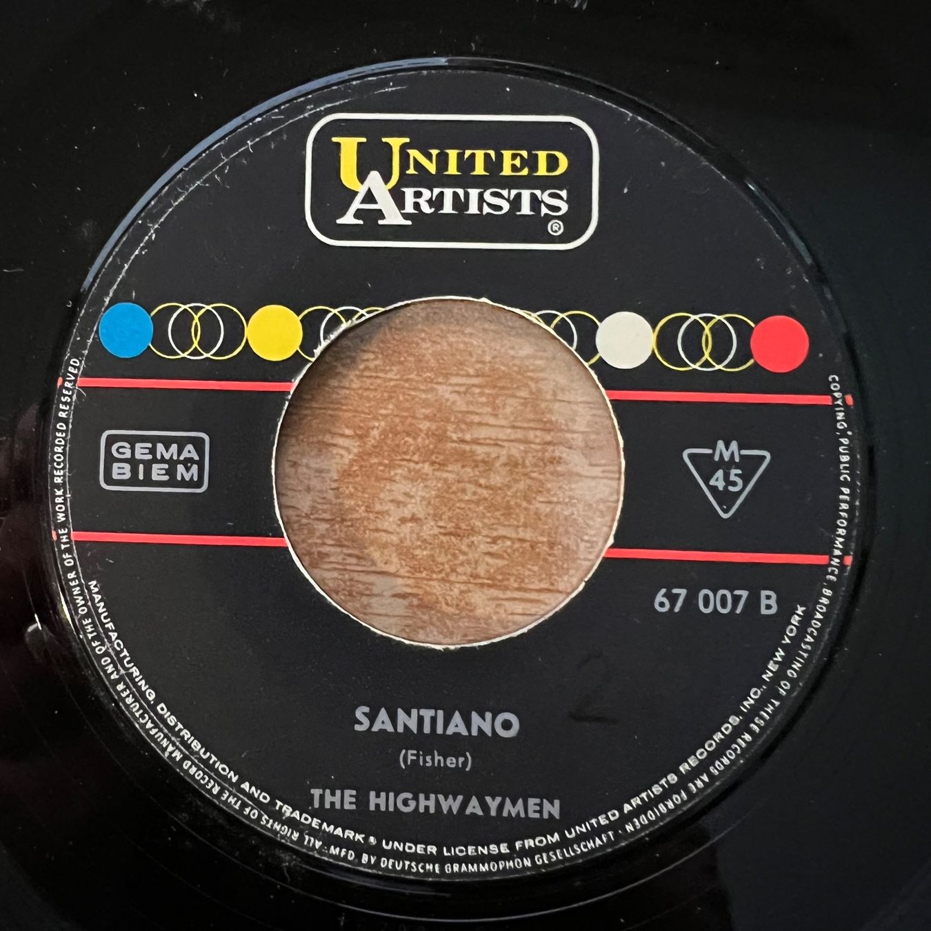 Vinyles: Highwaymen - Michael / 1. D-Press. 1961 – D'occasion à Gais par soundcave57 3