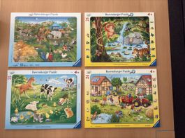 4 Ravensburger Puzzles